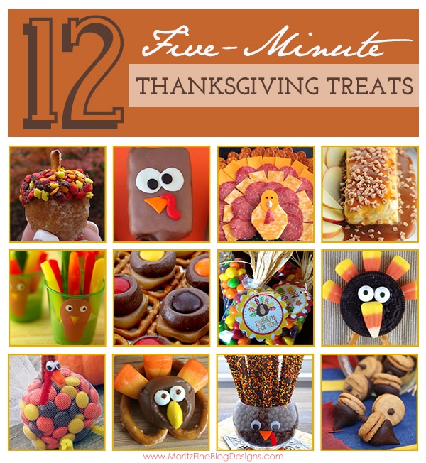 {12} 5-Minute Thanksgiving Treats