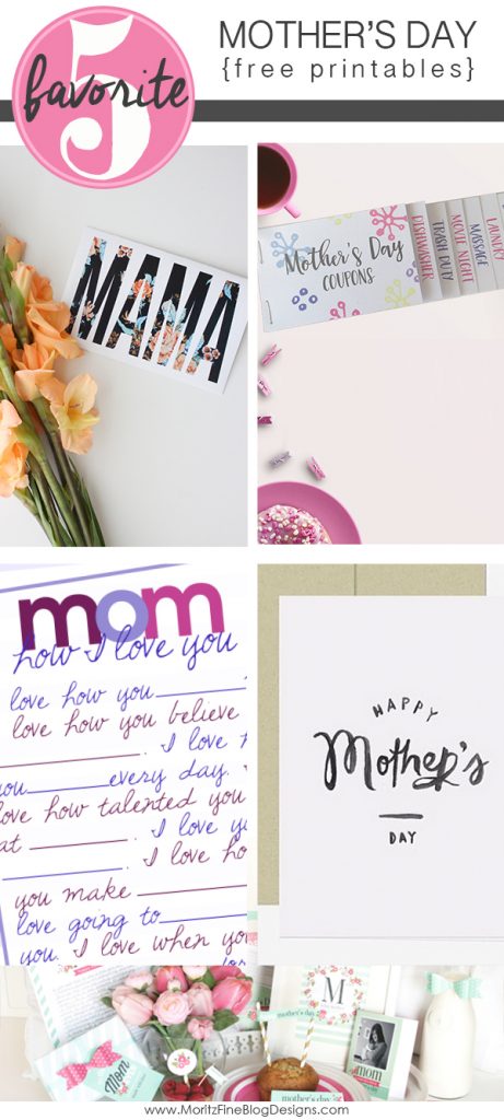 Mother's Day Free Printables 