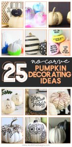 25 No-Carve Pumpkin Decorating Ideas | Simple & Creative Pumpkin Decor