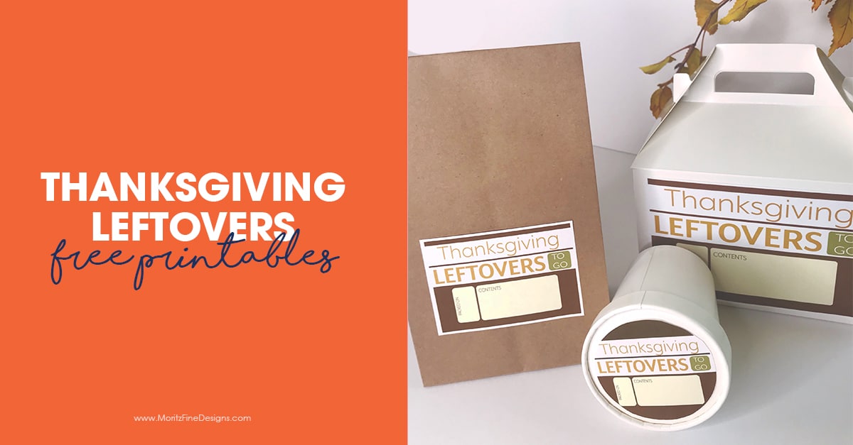 Thanksgiving Leftovers Kit + Free Printables :: New to the Shop