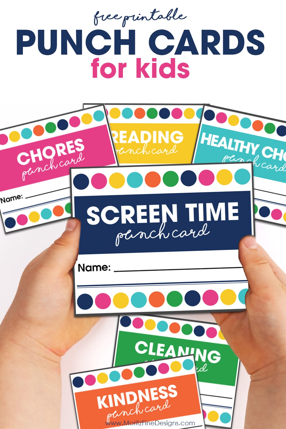 Free Printable Punch Cards For Kids