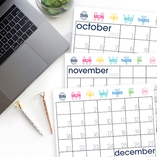 Get Set for 2025 with the Ultimate Printable Calendar